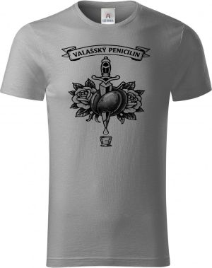 Valašský penicilin, černý potisk