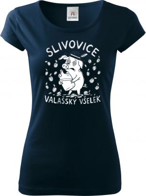 Valašský všelék, bílý potisk