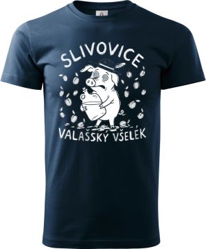 Valašský všelék, bílý potisk