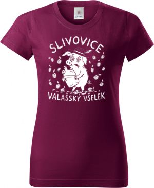 Valašský všelék, bílý potisk