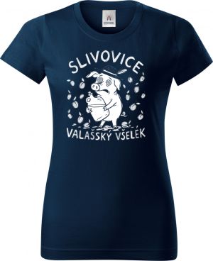 Valašský všelék, bílý potisk