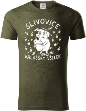 Valašský všelék, bílý potisk