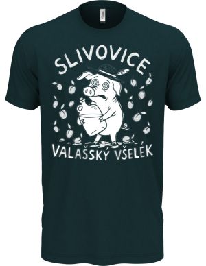 Valašský všelék, bílý potisk