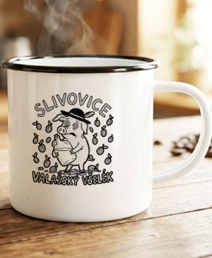 Valašský všelék, černý potisk