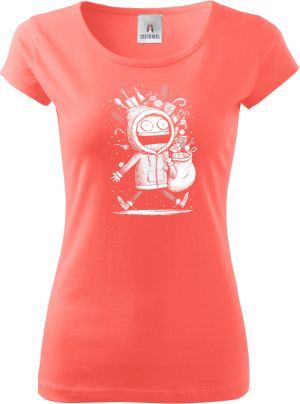 Vánoční šílenství, bílý tisk