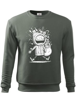 Vánoční šílenství, bílý tisk