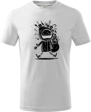 Vánoční šílenství, černý tisk