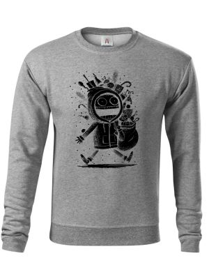 Vánoční šílenství, černý tisk