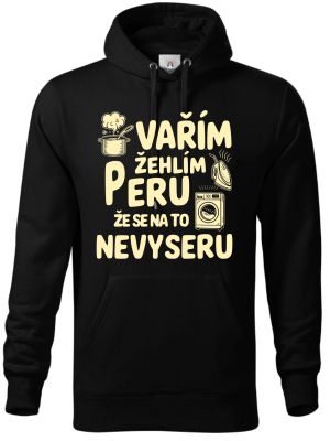Vařím, žehlím, peru...
