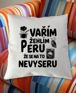 Vařím, žehlím, peru...