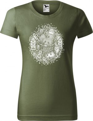 Včelařův poklad, bílý tisk