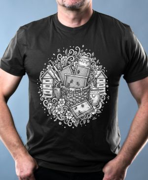 Včelařův poklad, bílý tisk