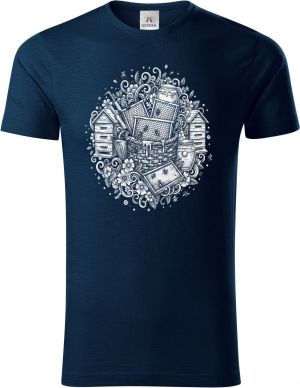 Včelařův poklad, bílý tisk