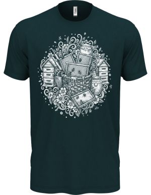 Včelařův poklad, bílý tisk