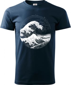 Velká vlna poznání, bílý potisk