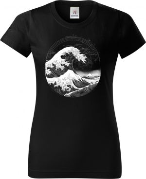 Velká vlna poznání, bílý potisk