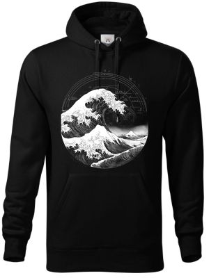 Velká vlna poznání, bílý potisk