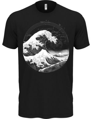 Velká vlna poznání, bílý potisk