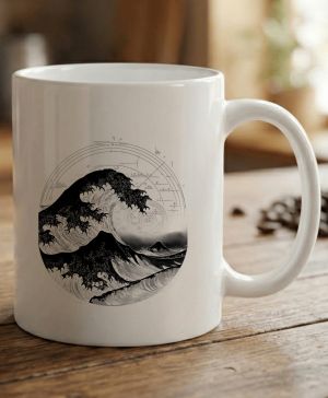 Velká vlna poznání, černý potisk