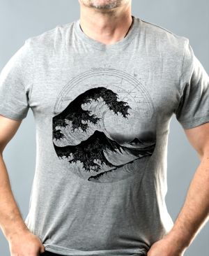 Velká vlna poznání, černý potisk