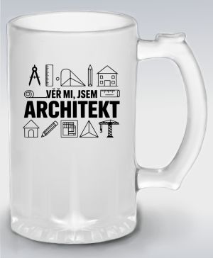 Věř mi, jsem architekt, černý tisk