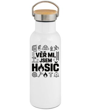 Věř mi, jsem hasič, černý tisk