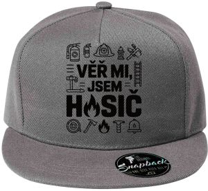 Věř mi, jsem hasič, černý tisk