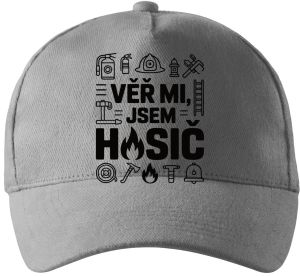 Věř mi, jsem hasič, černý tisk