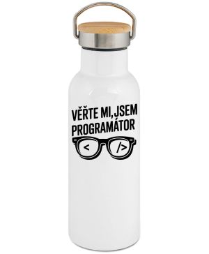 Věřte mi, jsem programátor, bílý tisk