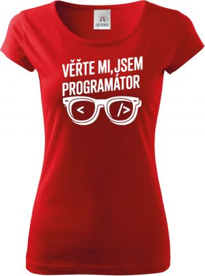Věřte mi, jsem programátor, bílý tisk