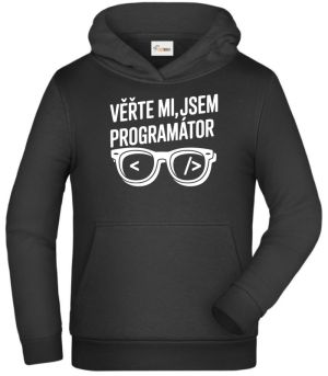 Věřte mi, jsem programátor, bílý tisk