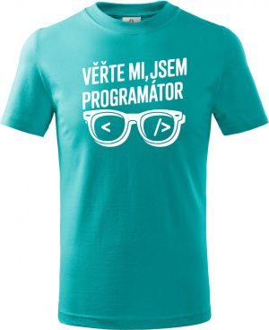 Věřte mi, jsem programátor, bílý tisk