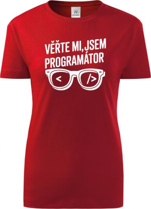 Věřte mi, jsem programátor, bílý tisk