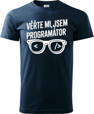 Věřte mi, jsem programátor, bílý tisk