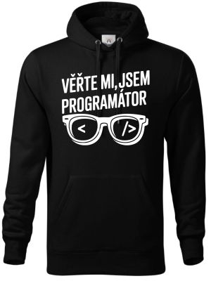 Věřte mi, jsem programátor, bílý tisk