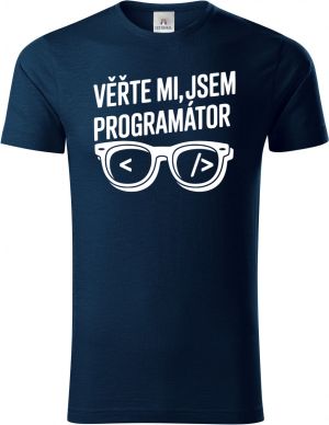 Věřte mi, jsem programátor, bílý tisk
