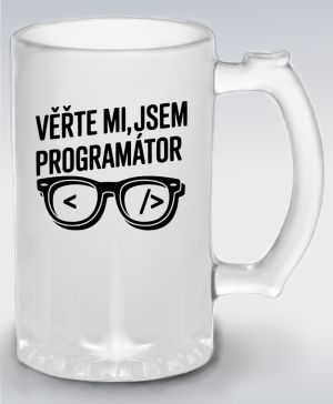 Věřte mi, jsem programátor, bílý tisk