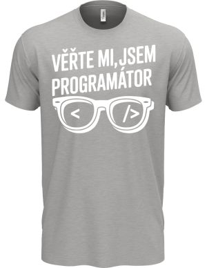 Věřte mi, jsem programátor, bílý tisk