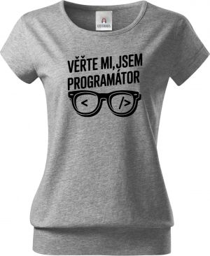 Věřte mi, jsem programátor, černý tisk