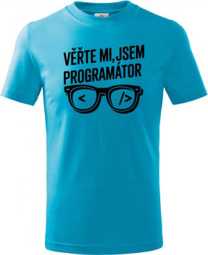 Věřte mi, jsem programátor, černý tisk