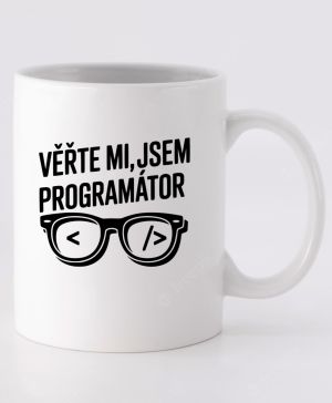 Věřte mi, jsem programátor, černý tisk