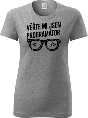 Věřte mi, jsem programátor, černý tisk