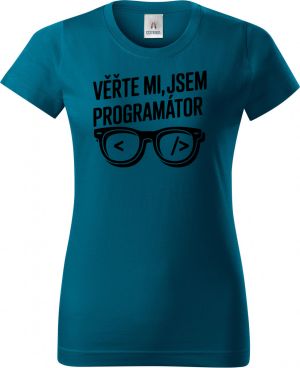 Věřte mi, jsem programátor, černý tisk