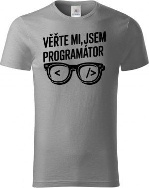 Věřte mi, jsem programátor, černý tisk