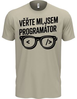 Věřte mi, jsem programátor, černý tisk