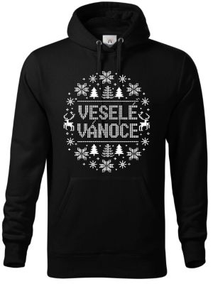 Veselé Vánoce, bílý tisk