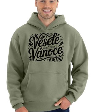 Veselé Vánoce, černý tisk