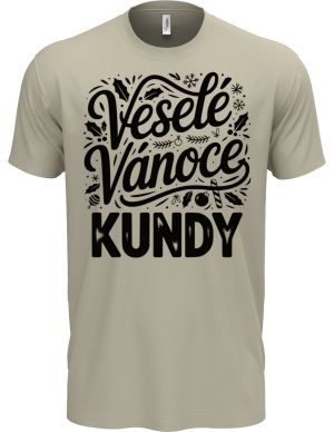 Veselé Vánoce, černý tisk