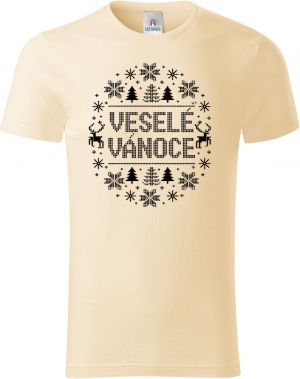 Veselé Vánoce, černý tisk