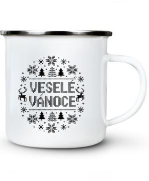 Veselé Vánoce, černý tisk